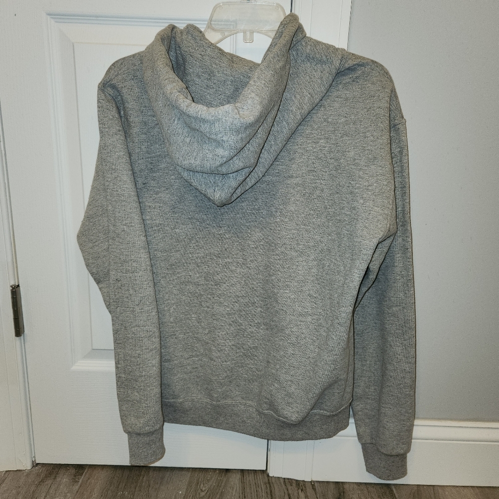 Jerzees Gray Hoodie with Beer Logo - Picture 3 of 3